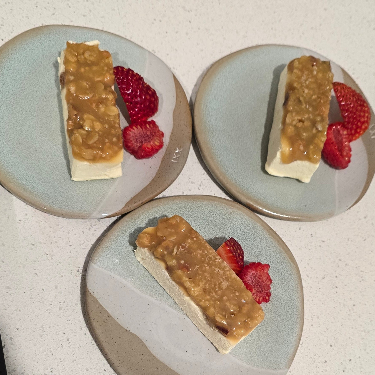 Individual Caramel Crunch Ice Cream